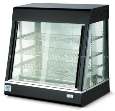 Curved Glass Warming Showcase