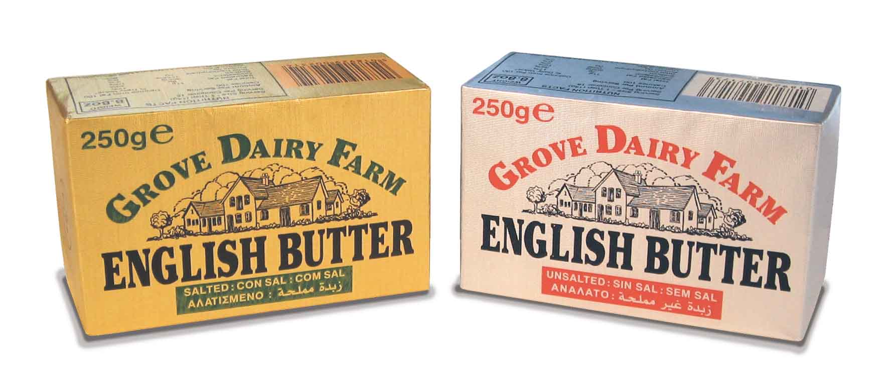 United Kingdom Grove Dairy Farm Engtlish Butter