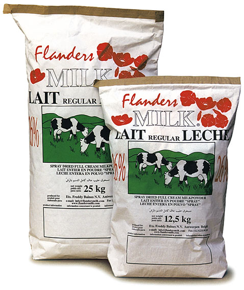 Belgium Full Cream Milk Powder 26%