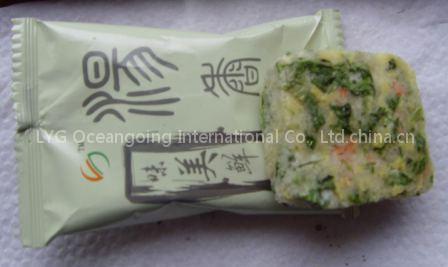 Freeze-dried (FD) spinach egg soup