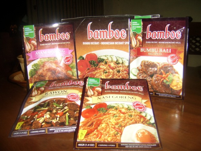 Indonesia Bamboe Instant Spices