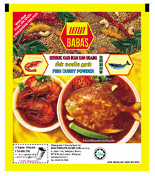 Malaysia Fish Curry Powder