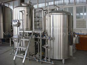 Direct gas fired brewhosue