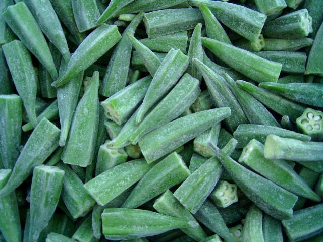 Frozen-IQF Okra
