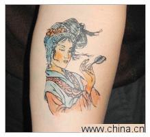 temporary tattoo