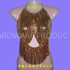 Golden Aluminum Metal Mesh for Skirt (Y0022)