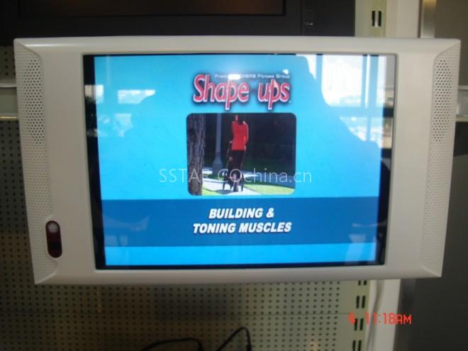 10 inch LCD advertising player with IR sensor