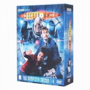 dropship supplier Doctor Who Complete seasons 1-4 DVD Box Set 22 discs