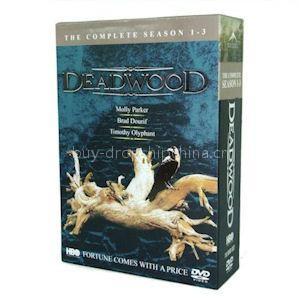 Dropship supplier Deadwood Complete Seasons 1-3 DVD Box Set 18 discs