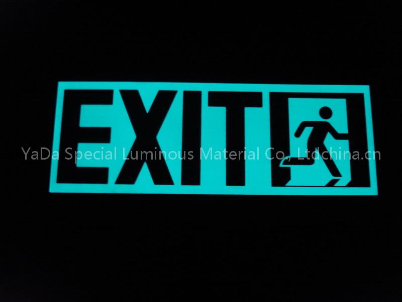 luminous sign ,glow in the dark signage ,glowing signs