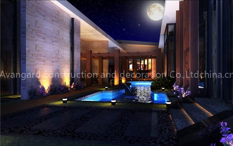 3D interior and exterior design