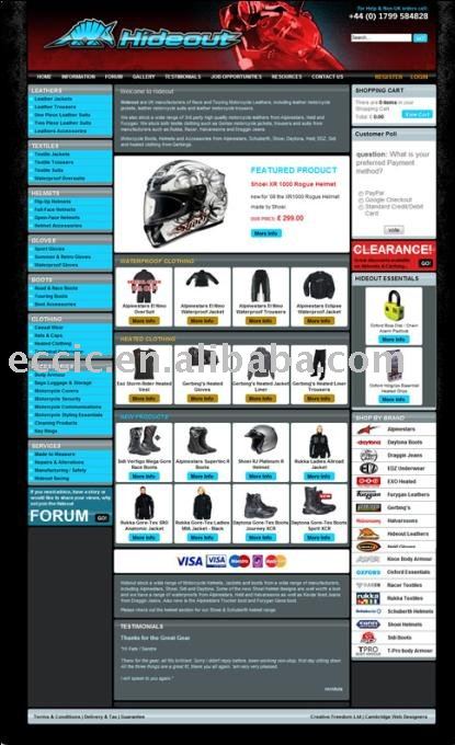 Top Clothing E-commerce Website Design