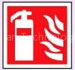 Photoluminescent Fire Sign