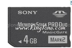 sony memory stick pro duo mark 2 4gb/8gb/16gb for mobile phone