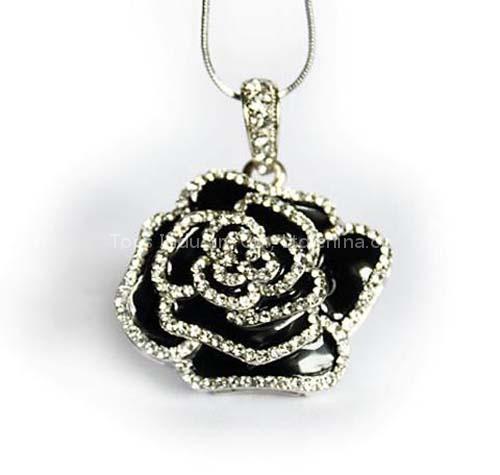 Fashion Jewellery Rose Design Gift USB Flash Drives