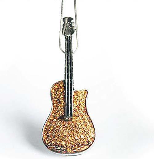 A Crystal Violin USB Flash Drive Good Gift