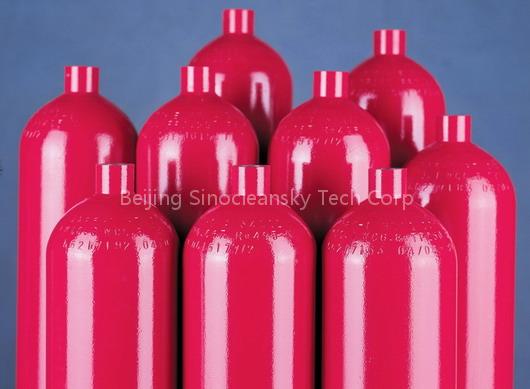 fire-fighting gas cylinder