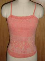 India Strap Top Mud Block Printed