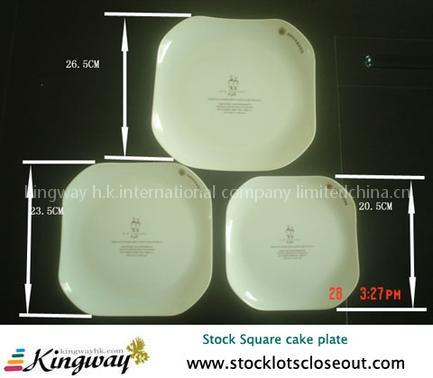Closeout,stocklot,excess,liquidator,surplus cake plate