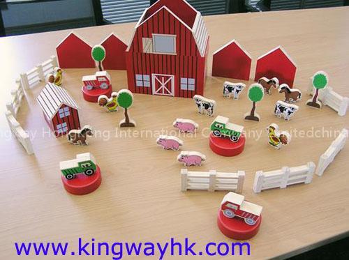 Closeout, Stocklot Of Wooden Toys
