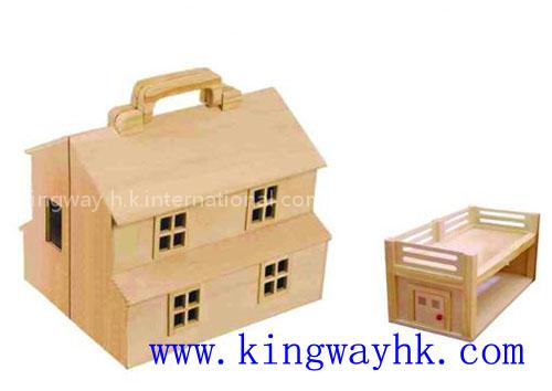 closeout,stocklot of Dollhouse,excess inventory kids wooden toys